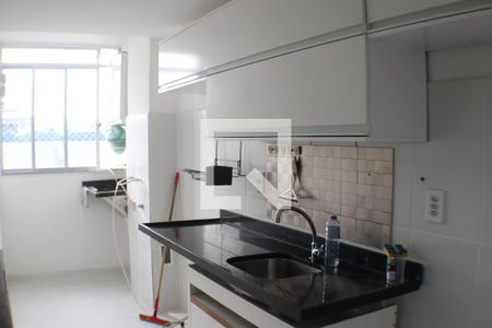 Cozinha de apartamento à venda com 2 quartos, 50m² em Taquara, Rio de Janeiro