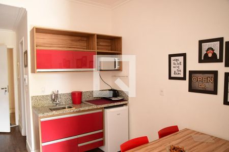 Studio à venda com 34m², 1 quarto e 1 vagaCozinha