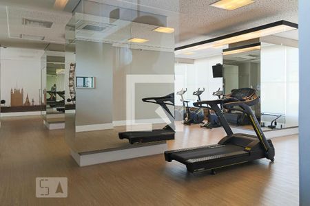 Studio para alugar com 35m², 1 quarto e 1 vaga Studio para alugar com 35m², 1 quarto e 1 vagaÁrea comum - Academia