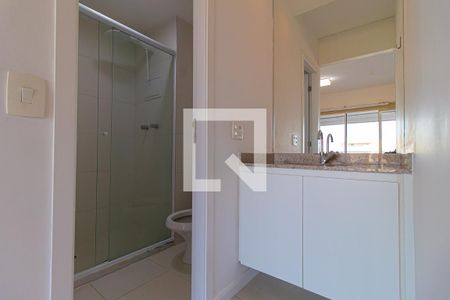 Studio para alugar com 35m², 1 quarto e 1 vaga Studio para alugar com 35m², 1 quarto e 1 vagaBanheiro