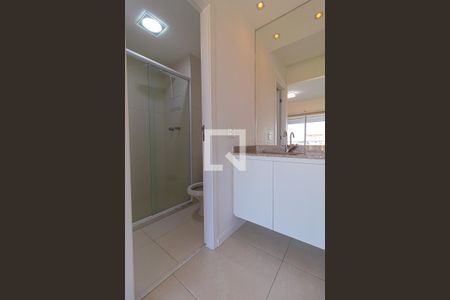 Studio para alugar com 35m², 1 quarto e 1 vaga Studio para alugar com 35m², 1 quarto e 1 vagaBanheiro