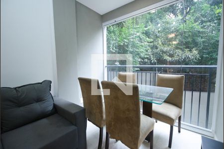 Sala/Varanda de apartamento para alugar com 1 quarto, 32m² em Vila Mariana, São Paulo