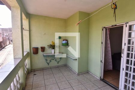 Varanda da Sala de casa para alugar com 2 quartos, 98m² em Parque Colonial, São Paulo