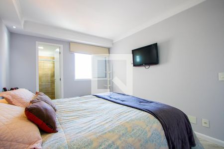 Quarto 1 - Suíte de apartamento à venda com 3 quartos, 101m² em Campestre, Santo André