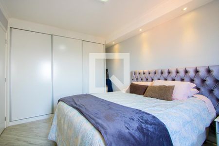 Quarto 1 - Suíte de apartamento à venda com 3 quartos, 101m² em Campestre, Santo André