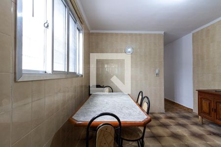 Detalhe da sala de jantar de casa para alugar com 2 quartos, 116m² em Maracanã, Praia Grande