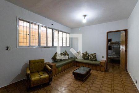 Sala de estar de casa para alugar com 2 quartos, 116m² em Maracanã, Praia Grande