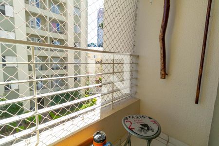 Varanda da Sala de apartamento à venda com 3 quartos, 57m² em Jardim Monte Alegre, São Paulo
