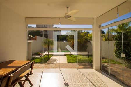 Varanda da Sala de casa de condomínio à venda com 3 quartos, 186m² em Aberta dos Morros, Porto Alegre