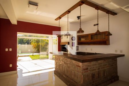 Sala de casa de condomínio à venda com 3 quartos, 186m² em Aberta dos Morros, Porto Alegre