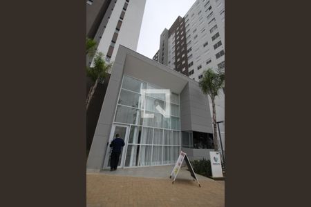 Apartamento para alugar com 34m², 2 quartos e 1 vagaFachada e portaria