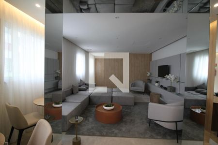 Apartamento para alugar com 34m², 2 quartos e 1 vagaÁrea comum - Salão de festas