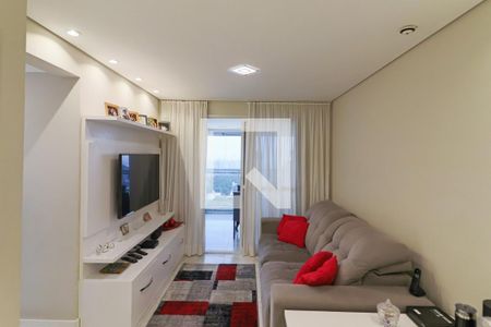 Sala de apartamento para alugar com 3 quartos, 82m² em Vila Sônia, São Paulo