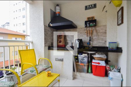 Varanda Gourmet de apartamento à venda com 3 quartos, 70m² em Jardim São Judas Tadeu, Guarulhos