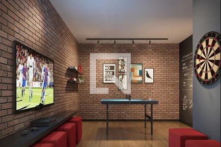 Apartamento para alugar com 48m², 2 quartos e sem vaga Apartamento para alugar com 48m², 2 quartos e sem vagaÁrea comum - Salão de Jogos