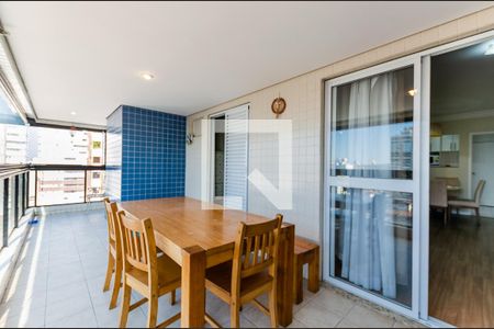 Varanda de apartamento para alugar com 3 quartos, 98m² em Gonzaga, Santos