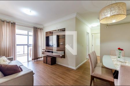 Sala de apartamento para alugar com 3 quartos, 98m² em Gonzaga, Santos