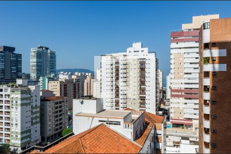 Vista de apartamento para alugar com 3 quartos, 98m² em Gonzaga, Santos