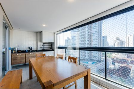 Varanda de apartamento para alugar com 3 quartos, 98m² em Gonzaga, Santos