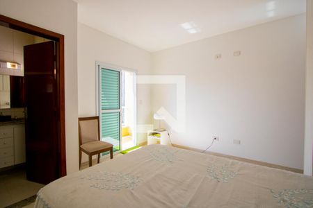Quarto 1 - Suíte de apartamento à venda com 3 quartos, 91m² em Vila Curuçá, Santo André