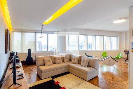 Sala de apartamento à venda com 3 quartos, 168m² em Paraíso, São Paulo