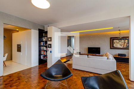Sala de apartamento à venda com 3 quartos, 168m² em Paraíso, São Paulo