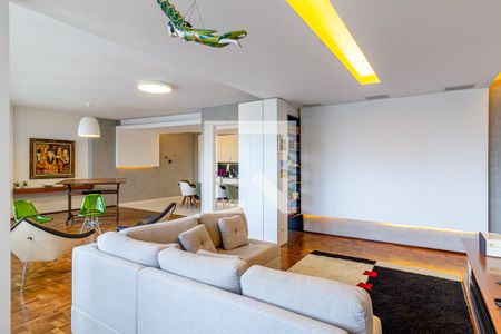Sala de apartamento à venda com 3 quartos, 168m² em Paraíso, São Paulo