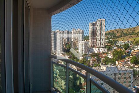 Varanda de apartamento para alugar com 3 quartos, 71m² em Centro, Nova Iguaçu