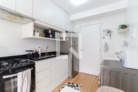 Studio à venda com 28m², 1 quarto e sem vagaCozinha e Área de Serviço