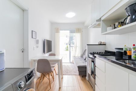 Studio à venda com 28m², 1 quarto e sem vagaCozinha e Área de Serviço