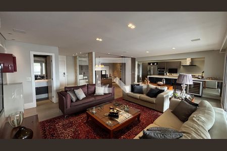 Sala de apartamento à venda com 3 quartos, 236m² em Vila Gilda, Santo André