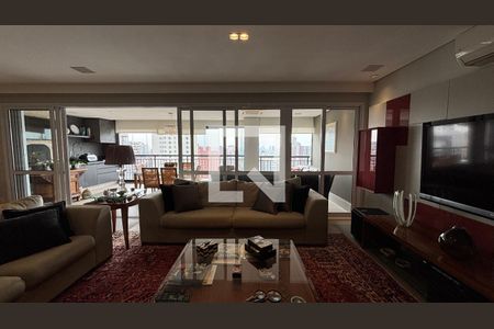 Sala de apartamento à venda com 3 quartos, 236m² em Vila Gilda, Santo André