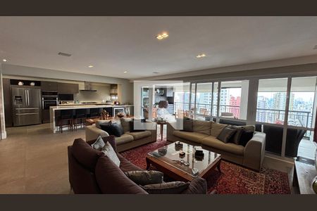 Sala de apartamento à venda com 3 quartos, 236m² em Vila Gilda, Santo André