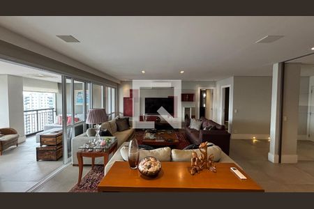 Sala de apartamento à venda com 3 quartos, 236m² em Vila Gilda, Santo André