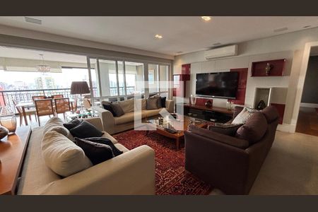 Sala de apartamento à venda com 3 quartos, 236m² em Vila Gilda, Santo André