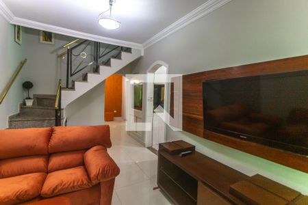 Sala de estar de casa à venda com 3 quartos, 210m² em Nova Petrópolis, São Bernardo do Campo