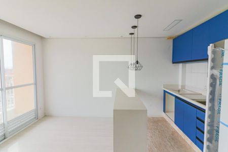 Sala / Cozinha de Apartamento com 1 quarto, 40m² Jardim Éster Yolanda