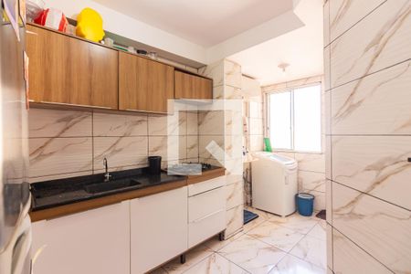Cozinha de apartamento para alugar com 2 quartos, 56m² em Bandeiras, Osasco