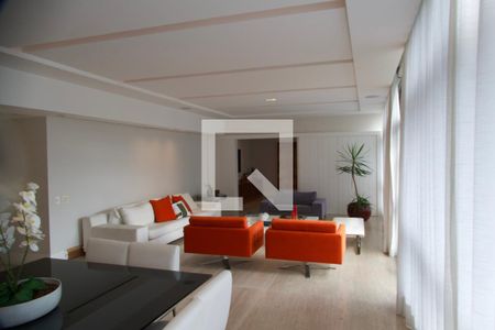 Sala  de apartamento à venda com 3 quartos, 205m² em Lagoa, Rio de Janeiro