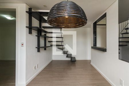 Sala e Sala de Jantar de apartamento para alugar com 2 quartos, 88m² em Parque São Vicente, Mauá