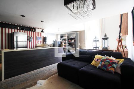 Sala de apartamento à venda com 1 quarto, 90m² em Vila Nova Conceição, São Paulo