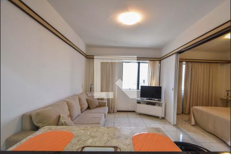 Sala de apartamento para alugar com 1 quarto, 36m² em Brooklin Novo, São Paulo