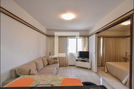 Sala de apartamento para alugar com 1 quarto, 36m² em Brooklin Novo, São Paulo
