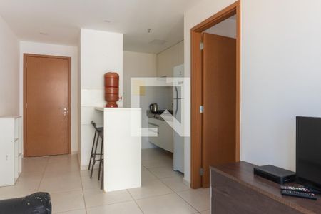 Sala de apartamento para alugar com 1 quarto, 40m² em Sul (águas Claras), Brasília