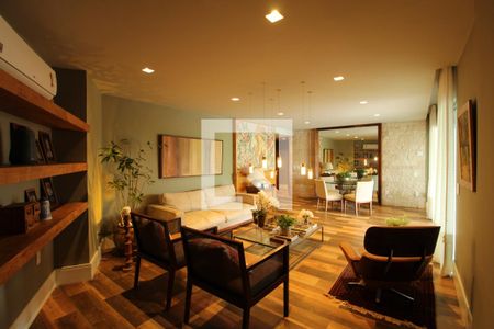 Sala de apartamento à venda com 5 quartos, 385m² em Recreio dos Bandeirantes, Rio de Janeiro