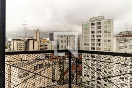 Varanda de apartamento à venda com 1 quarto, 35m² em Bela Vista, São Paulo