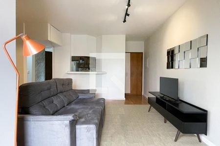 Sala de apartamento à venda com 1 quarto, 55m² em Jardim Paulista, São Paulo