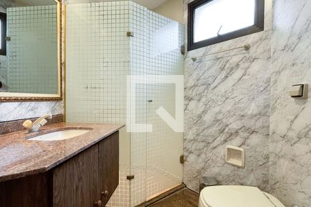 Apartamento à venda com 55m², 1 quarto e 2 vagasBanheiro da suíte