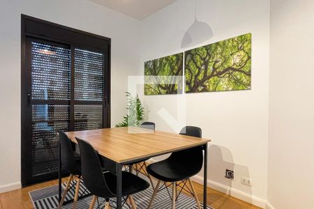 Sala de apartamento à venda com 1 quarto, 55m² em Jardim Paulista, São Paulo