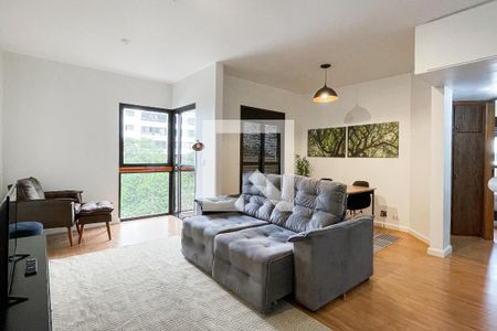 Sala de apartamento à venda com 1 quarto, 55m² em Jardim Paulista, São Paulo